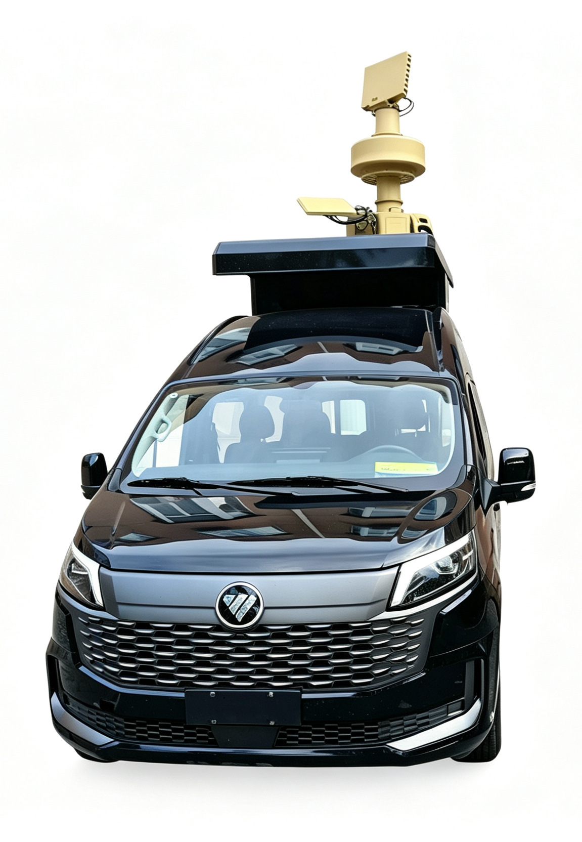 Vehicle-mounted counter-UAV radar system